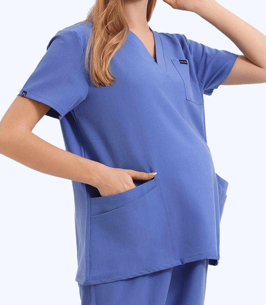 Mae Scrub Top
