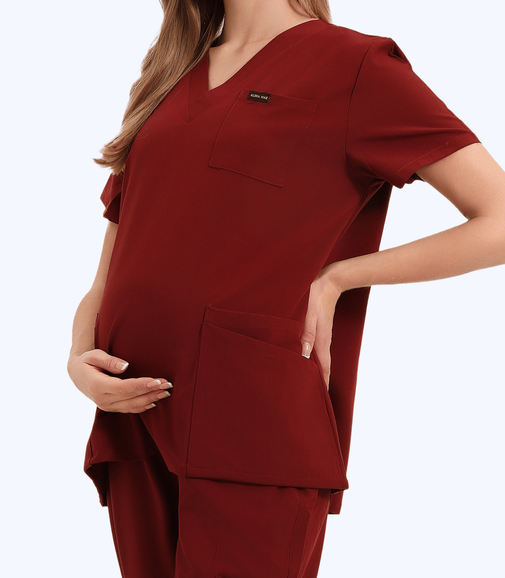 Mae Scrub Top